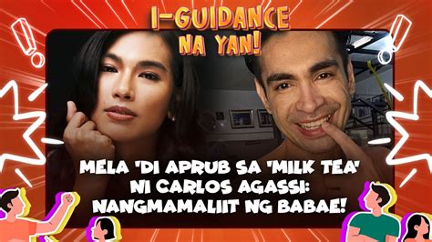 Sinupsop ng Binibini Ang Milk Tea sa Dulo ng Titi ni Agassi.